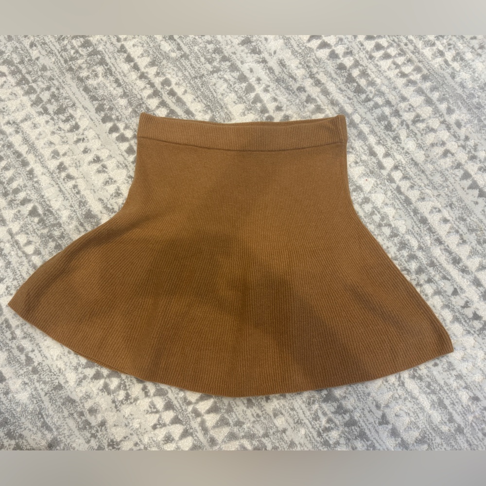 GAP CashSoft Rib Mini Sweater Skirt NWT M